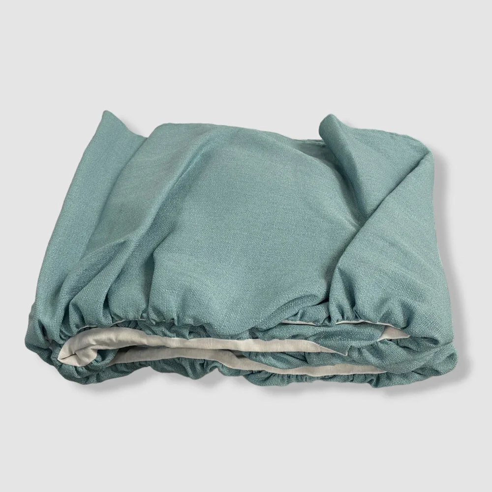 $475 Sherry Kline Home Green Queen Emilia Ruffled Dust Skirt